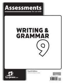 Writing & Grammar 9 Assessments (4th ed.)