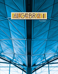 Algebra 1 Student Text (3rd ed.; copyright update)