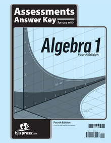 Algebra 1 Assessments Answer Key (4th ed.)