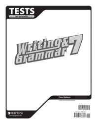 Writing and Grammar 7 Test (3rd Ed.)