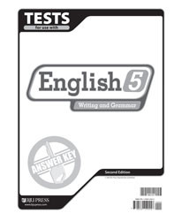 English 5 Test Answer Key (2nd Ed.)