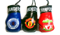 Flag and Football Boxing Gloves