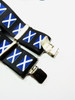 Quality clips for a secure fit - our St. Andrews suspender is pictured with a jumbo quality clip.