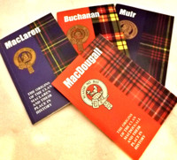 Scottish Clan Crest Heritage Books
