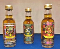 Clan Crest Whisky Miniatures