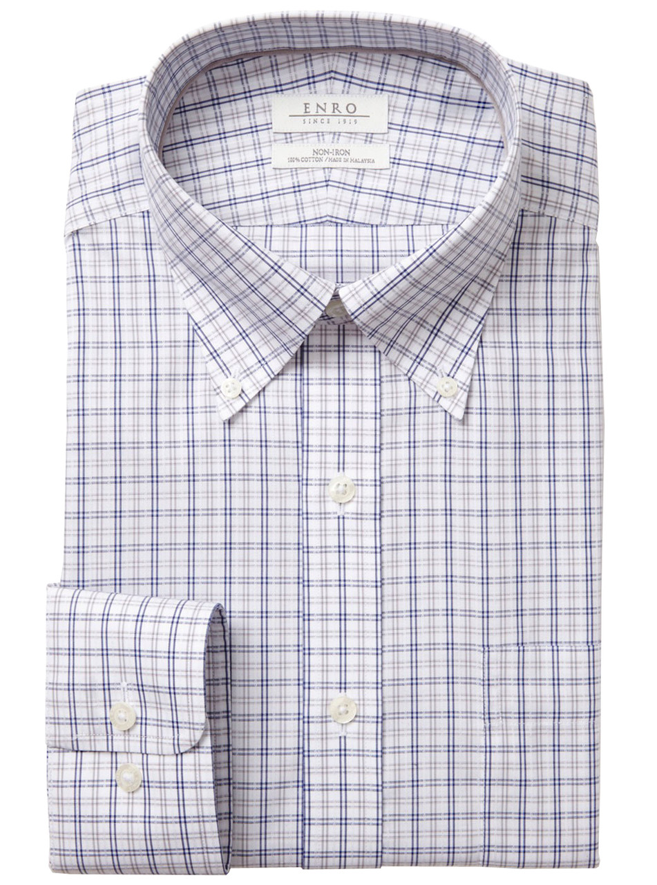 non iron button down collar shirts