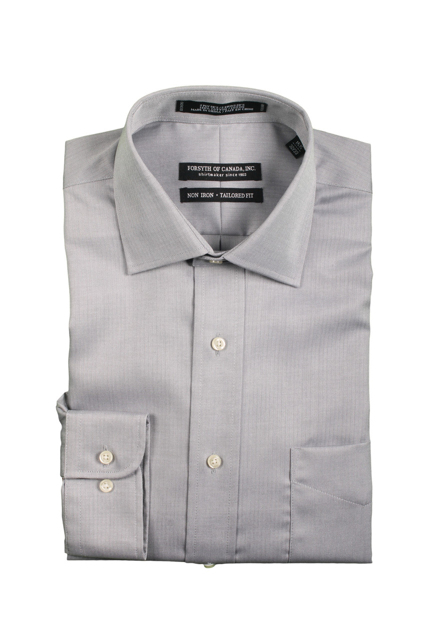 Forsyth of Canada Non-Iron Tailored Fit Long Sleeve Dress Shirt (783*-314)  - Dick Anthony Ltd.