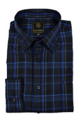 Black Textured Multi Plaid