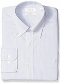 Enro Non-Iron Button Down Collar Kramer Stripe Dress Shirt