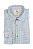 Trend by Fusion Grey Mini Check Sportshirt