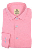 Trend by Fusion Solid Pink Stretch Modern Fit Sportshirt