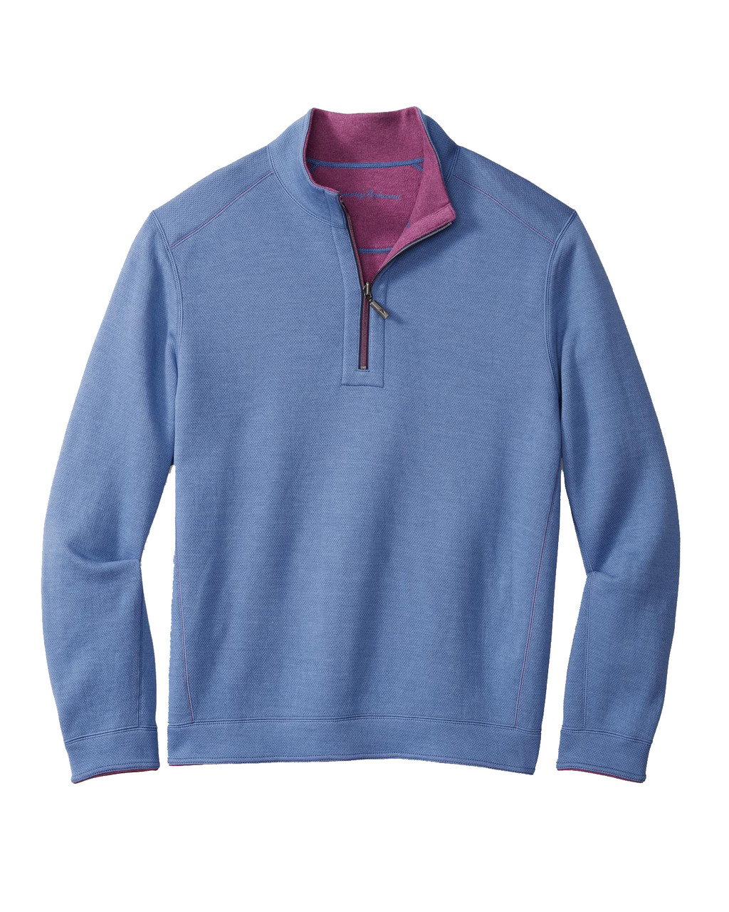 tommy bahama half zip reversible