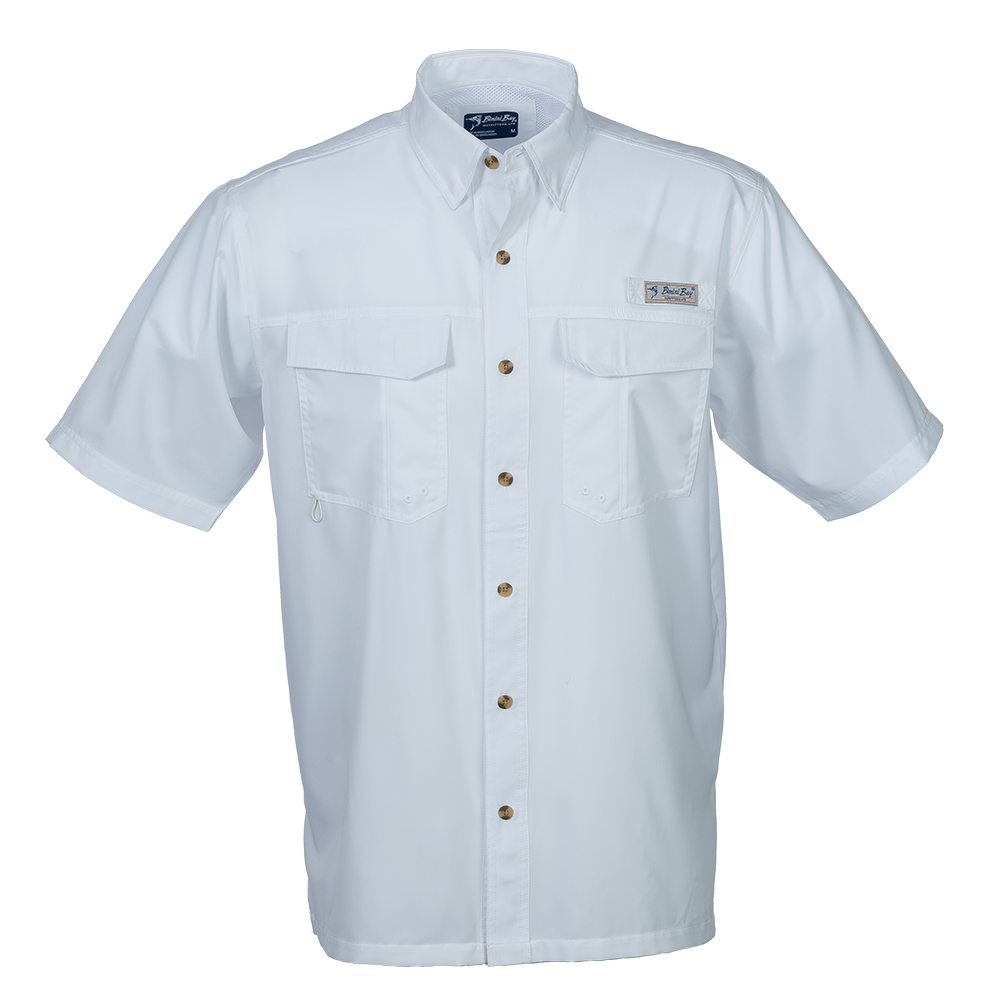 Bimini Bay Outfitters Bimini Flats V Short Sleeve Shirt - Dick Anthony Ltd.