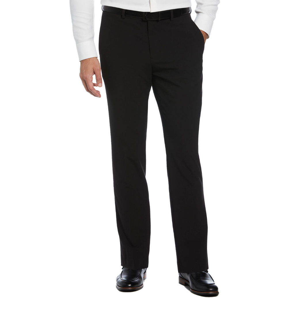Savane Men's Slim Fit 4 Way Stretch Flat Front Dress Pant - Dick Anthony  Ltd.