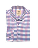 Trend by Fusion Blue Check Tall Size Sportshirt