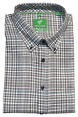 Forsyth of Canada Tailored Fit Non-Iron Long Sleeve Plaid Check Sport Shirt 8989-PEW