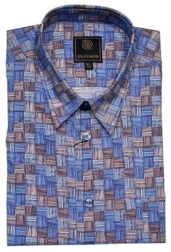 Brown/Blue