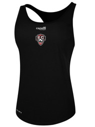 EAST COAST FC BASICS WOMENS RACER BACK TANK TOP BLACK WHITE