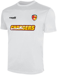 CHARGERS SC BASICS SHORT  SLEEVE TRAINING TEE WHITE