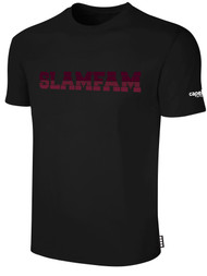 CDA SLAMMERS BASICS COTTON T-SHIRT SLAMMERS ON WEARERS  CENTER CHEST BLACK WHITE