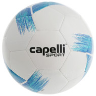SLAMMERS FC TRIBECA STRIKE SOCCER BALL   PROMO BLUE TURQUOISE