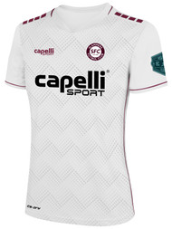 SLAMMERS FC ECNLR EMPIRE CHEVRON CUBES SHORT SLEEVE     MATCH JERSEY WHITE MAROON