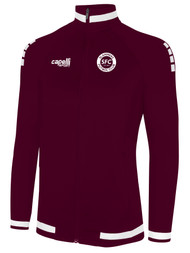 SLAMMERS FC  UPTOWN  TRAINING  JACKET MAROON WHITE
