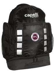 SLAMMERS FC 4 CUBE BACKPACK BLACK SILVER METALLIC