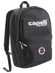 SLAMMERS FC CLASSIC BACKPACK BLACK WHITE