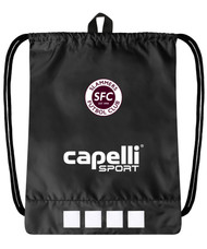 SLAMMERS FC CS II SIMPLE SACK PACK BLACK WHITE