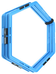 SLAMMERS FC  6 PACK AGILITY HEXAGONS PROMO BLUE WHITE