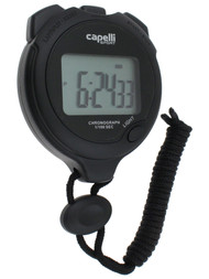 SLAMMERS FC  STOPWATCH BLACK WHITE