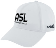 MASL  CS II TEAM BASEBALL CAP WHITE BLACK