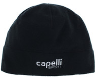 NYSC  FLEECE HAT BLACK WHITE