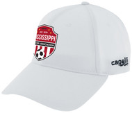 CS II TEAM BASEBALL CAP WHITE BLACK  - MSRP