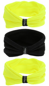 3 PACK SEAMLESS TWISTER SET NEON YELLOW BLACK  - MSRP