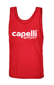 CLARKSTOWN CAPELLI SPORT PRACTICE PINNIE -- RED