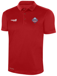 PENN UNITED CLASSICS POLY POLO RED WHITE