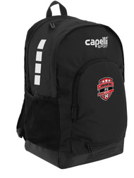 PUMAS FC CREST EMBROIDERED CS II BACKPACK BLACK WHITE 