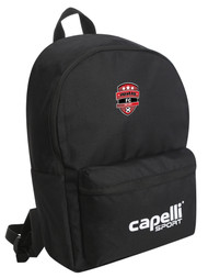 PUMAS FC CREST EMBROIDERED PROMO BACKPACK BLACK WHITE