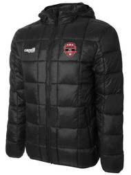 PUMAS FC BASICS LIGHT WEIGHT JACKET BLACK WHITE