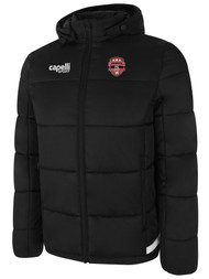 PUMAS FC UPTOWN SHORT WINTER JACKET BLACK WHITE