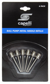 BALL PUMP NEEDLES 6 PACK -- SILVER COMBO