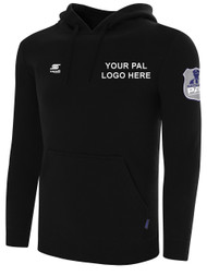 HOODED SWEATSHIRT--BLACK