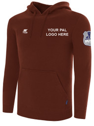 HOODED SWEATSHIRT--RED