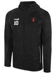 GBFC BASICS ALL WEATHER JACKET BLACK WHITE