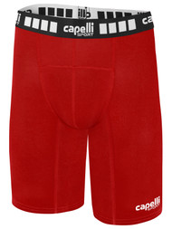 GBFC  BOYS & MEN'S PERFORMANCE SHORTS RED
