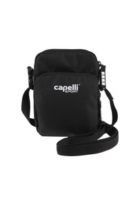 POTOMAC SA MINI CROSSBODY WITH LOGO, ZIPPER POCKETS, AND ADJUSTABLE STRAP BLACK