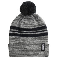 POTOMAC SA STRIPED KNIT CUFF HAT GREY BLACK