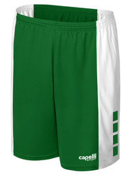 NEW MILFORD GRIFFON AWAY SHORTS  -- GREEN WHITE 